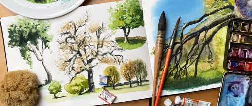 After Work: 100 Arten einen Baum zu malen - eine lose Kursreihe